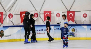 Keçiören'de çocuklara ücretsiz paten hizmeti