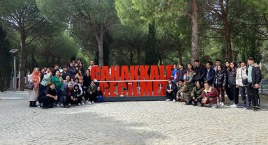 Keçiörenli gençler Çanakkale'de