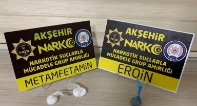 Konya'da 2 ayrı uyuşturucu operasyonu: 4 gözaltı
