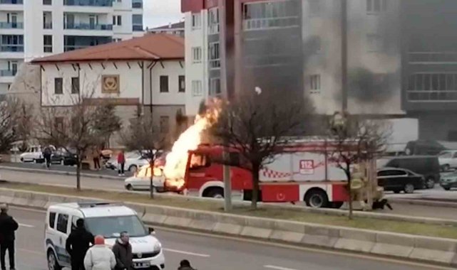 LPG'li otomobil alev topuna döndü: 1 yaralı