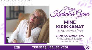 Mine Kırıkkanat okurları ile buluşacak