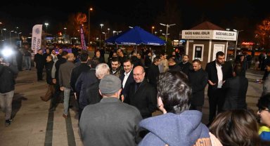 Selçuklu'da ilk teravih coşkusu yaşandı