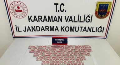 Şüphe üzerine durdurulan şahıslardan bin 78 adet uyuşturucu hap çıktı