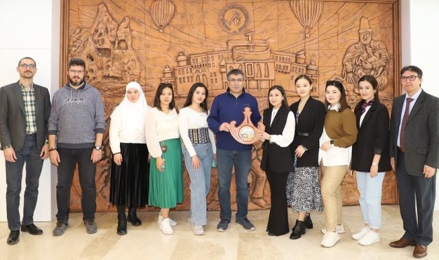 Yüksek Lisans öğrencilerinden NEVÜ'ye ziyaret