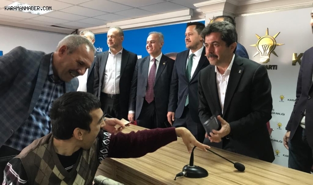AK Parti Karaman İl Teşkilatı Bayramlaştı