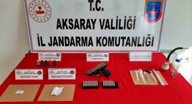 Aksaray'da jandarmadan uyuşturucu operasyonu: 1 gözaltı