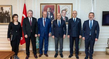 ATO Başkanı Baran, Bakan Vedat Bilgin'i ziyaret etti
