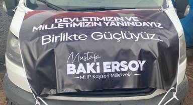 Baki Ersoy'dan ihtiyaç sahiplerine yardım eli