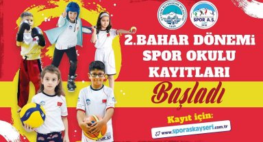 Büyükşehir Spor A.Ş.'nin 2'nci bahar dönemi spor okulları kayıtları başladı