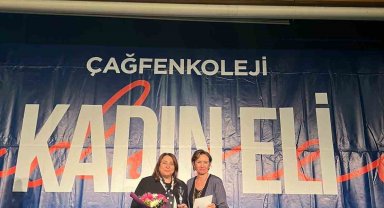 Çağfen Koleji "Kadın Eli" plaketleri sahiplerini buldu