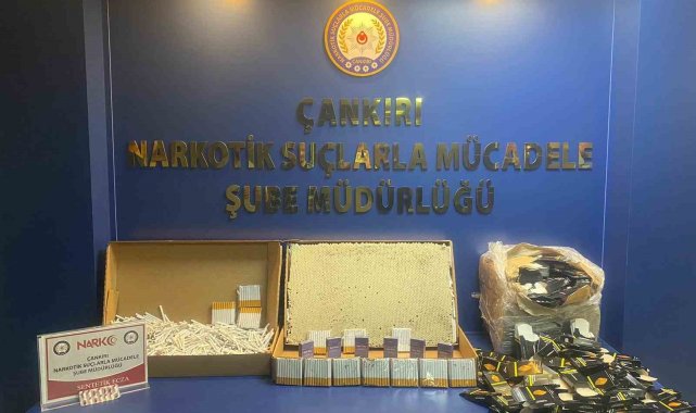 Çankırı'da kaçakçılık operasyonu: 1 gözaltı
