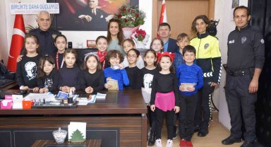 Emniyet Müdürü Erdem Aynur: "Çocukların polis olmak istemeleri bizi sevindirdi"