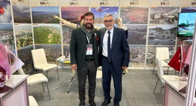 İnönü Belediyesi ve İpekyolu Belediyeler Birliğinin Emıtt Fuarındaki standına yoğun ilgi