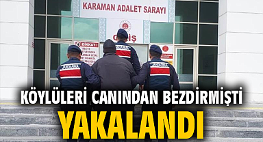 Karaman'da o hırsız yakalandı