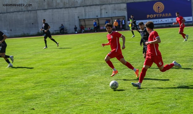 Karaman FK 9 kişiyle 3 puanı kaptı