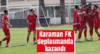 Karaman FK, deplasmanda kazandı