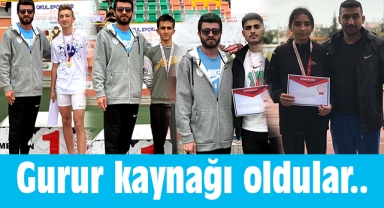 Karamanlı sporcular gurur kaynağı oldular