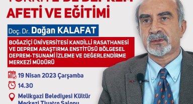 Melikgazi'de deprem seminerleri devam ediyor