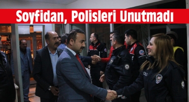 Mesut Soyfidan Polis Noktasını Ziyaret Etti