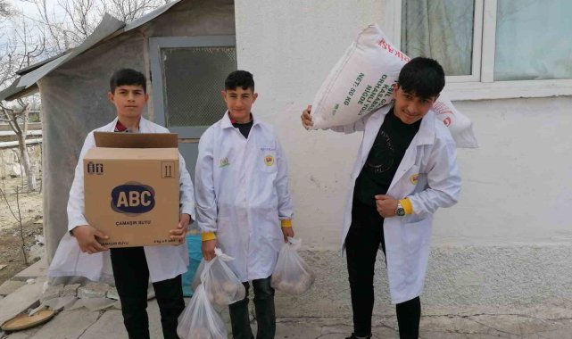 Niğdeli lise öğrencilerinden anlamlı kampanya
