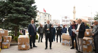 Seydişehir'de ihtiyaç sahibi öğrencilere bayram hediyesi