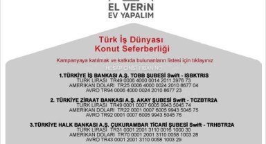 TOBB, 1 Milyar Lira Destekle Deprem Bölgesi İçin Konut Seferberliği Başlattı