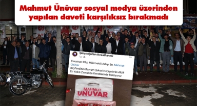 Ünüvar: ‘’Bölgenin, kendi geleceğini planlama özelliğini yeniden kazandıracağız’’