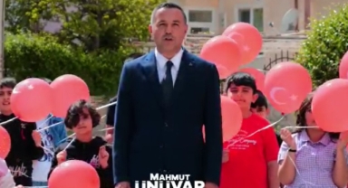 Ünüvar, çocuklara mesajını video kliple verdi