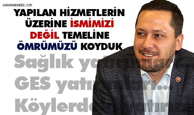 Eser'in imzası olan yatırımlardan sadece birkaçı...
