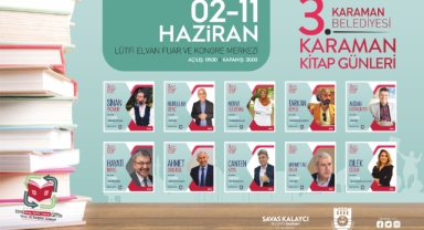 Karaman Belediyesi 3. Kitap günleri başlıyor