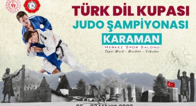 Karaman’da 6. Türk Dil Kupası Judo Şampiyonası