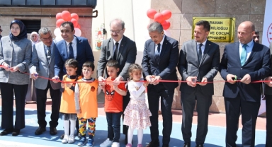 Karaman'da Bebek ve Çocuk Kütüphanesi Açıldı