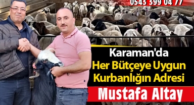 Karaman'da Her Bütçeye Uygun Kurbanlığın Adresi Burası