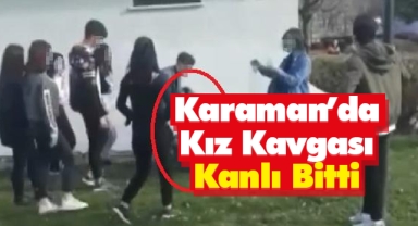 Karaman'da kız kavgası kanlı bitti