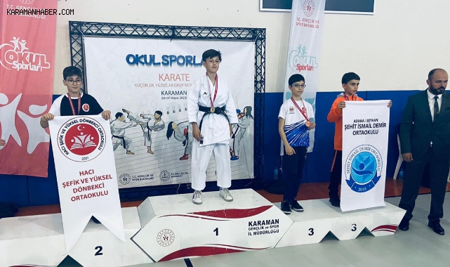 Karamanlı Sporcu Göktuğ Gökalp Mete’den Altın Madalya
