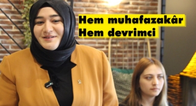 Kültürel anlamda muhafazakâr, siyasi anlamda devrimci bir partinin adıdır AK Parti