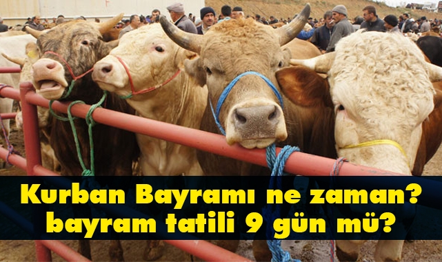 Kurban Bayramı ne zaman, bayram tatili 9 gün mü? İşte, 2023 Kurban Bayramı takvimi