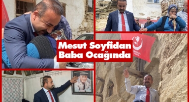 Mesut Soyfidan, Taşkale’ye Büyük Birlik Bayrağını Dikti