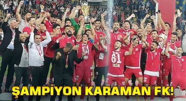 Karaman FK 2. Lige Yükseldi