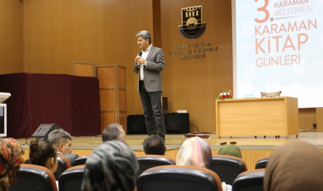 Karaman Kitap Günleri'nin Konuğu Canten Kaya Oldu