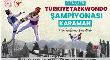 Türkiye Tekvando Şampiyonası Karaman’da Yapılacak