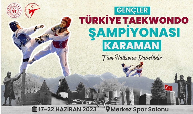 Türkiye Tekvando Şampiyonası Karaman’da Yapılacak