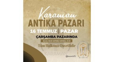 Antika Pazarı 10. Kez Hizmetinizde