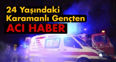 Çok sevdiği motoru, sonu oldu