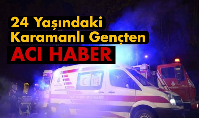 Çok sevdiği motoru, sonu oldu