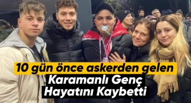 Karaman'da motorsiklet kazası can aldı