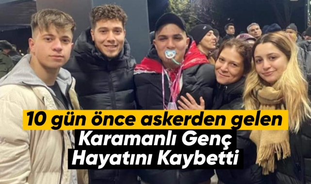 Karaman'da motorsiklet kazası can aldı