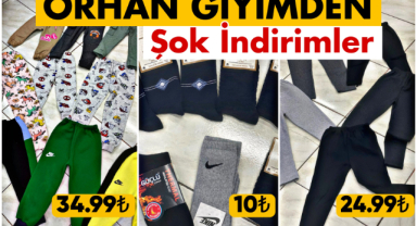 Orhan Giyim Mağazasından efsane indirimler