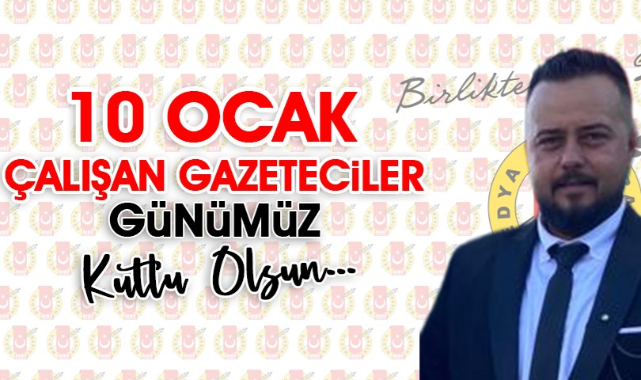 Medya Basın Federasyonu'ndan 10 Ocak Çalışan Gazeteciler Günü Mesajı
