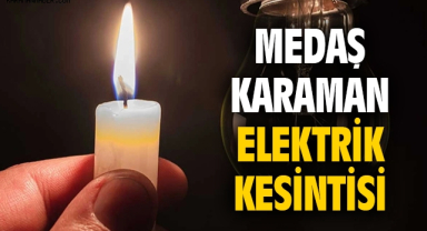 Karaman'da Elektrik Kesintisi